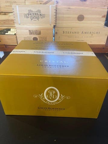 2016 Louis Roederer, Cristal - Champagne Brut - 6 Flessen, Verzamelen, Wijnen, Nieuw