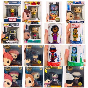 Funko - Funko Pop Lot de Collectibles Funko - 16 Pièces :