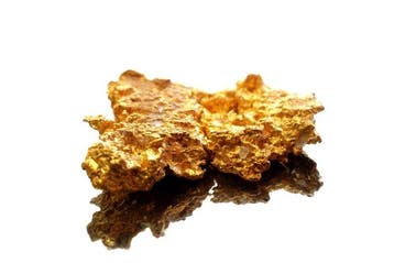 Goud Natief, nugget uit Suriname of Frans-Guyana 5,414 gram-