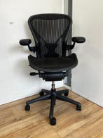 Herman And Miller Office Chair | Posturefit, Verzenden, Zwart, Zo goed als nieuw, Bureaustoel