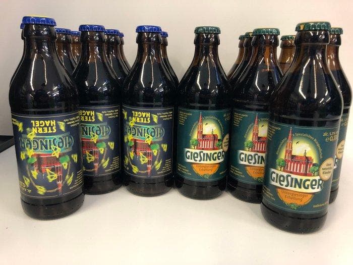 Giesinger Bräu München - Erhellung & Sternhagel Starkbier -, Verzamelen, Wijnen