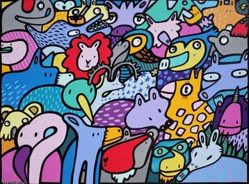 Kev Munday - Serene Menagerie