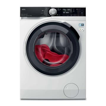 WEG=WEG: AEG 8000series Wasdroogcombinatie 10/6KG LWR8716AD6, 6 tot 8 kg, Verzenden, Zo goed als nieuw, 1600 toeren of meer