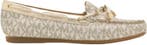 Michael Kors - maat 37- Sutton Moc Dames Ballerina - Goud, Verzenden, Nieuw