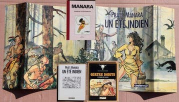 Pratt / Manara - 3x C + jaquette - 3 Album - Eerste druk -, Boeken, Nieuw