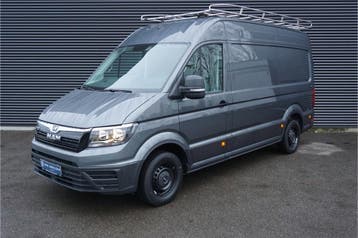 MAN TGE 3.180 177pk Automaat L3H3/L2H2 Navigatie Apple Carpl, Automaat, Stof, Gebruikt, Euro 6