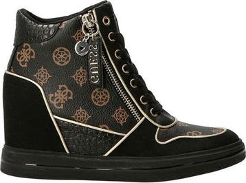 Guess - Maat 37 - Nangy Dames Sneakers - Brown/Black, Verzenden, Nieuw