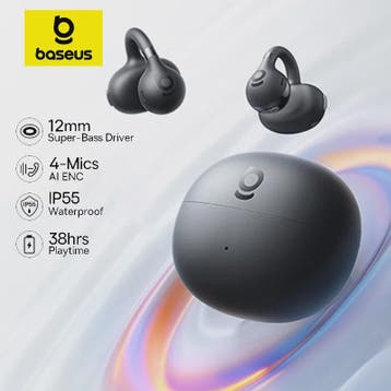 Baseus BC1 Open-Ear Oordopjes: Draadloze Clip-On Koptelefoon, Audio, Tv en Foto, Koptelefoons, Verzenden, Nieuw
