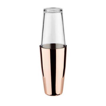 GGM Gastro | (6 stuks) Boston shaker - 2-delig set - glas -, Verzenden, Nieuw, Effen