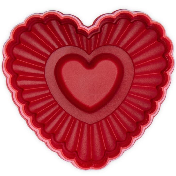 Städter Plunger Cutter Hart Gekarteld 6x5,5cm, Hobby en Vrije tijd, Taarten en Cupcakes maken, Nieuw, Verzenden