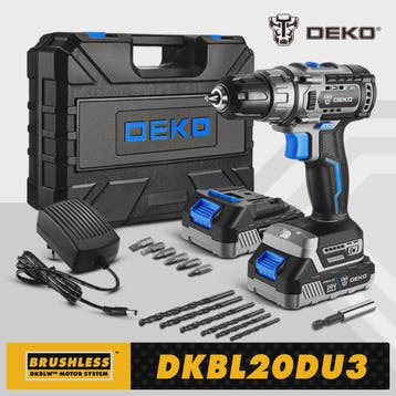 DEKO 20V Brushless Accuboormachine - Krachtige Mini Schroefm, Verzenden, Nieuw