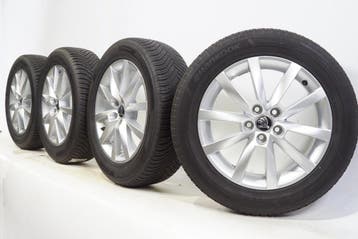 Skoda Scala 16 inch velgen + All-season banden Hankook Origi, Ophalen of Verzenden, Gebruikt, 16 inch, Velg(en)