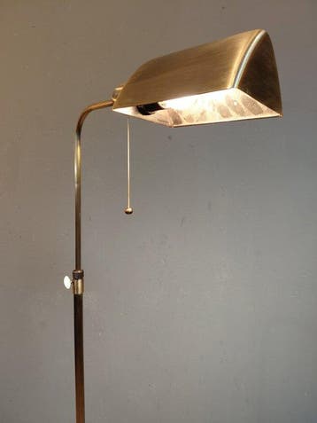 Staande lamp - Staal - Apothekersvloerlamp