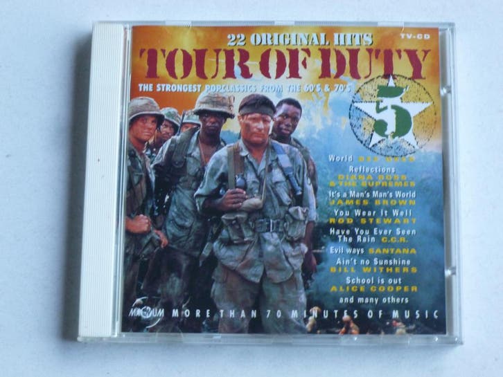 Tour of Duty 5, Cd's en Dvd's, Cd's | Verzamelalbums, Zo goed als nieuw, Ophalen of Verzenden