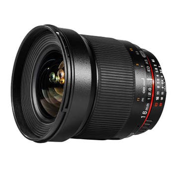 Samyang 16mm f/2.0 ED AS UMC CS Pentax K-mount objectief -, Verzenden, Gebruikt