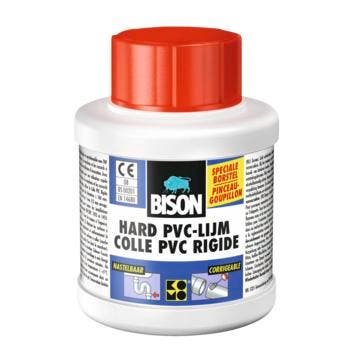 Bison hard pvc lijm pot 250 ml, Verzenden, Nieuw