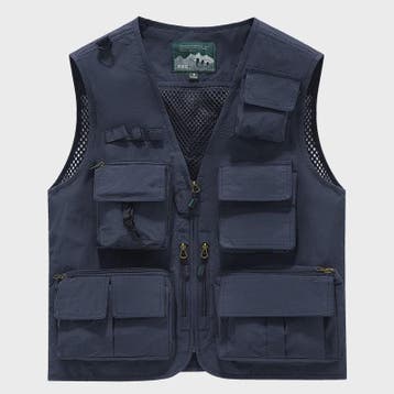 Herfst/Winter Heren Outdoor Werkkleding Vest met Mesh - Adem, Verzenden, Nieuw
