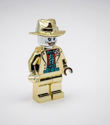 Lego Minifiguur - DC Comics - LEGO - Chrome Gold Plated, Nieuw