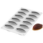 Silikomart Siliconen Bakvorm Cacao (12x) 6,7x3,7cm + Cutter, Verzenden, Nieuw