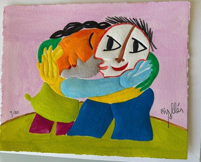 Ripol - Abrazo, Antiek en Kunst, Antiek | Overige Antiek