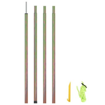 vidaXL Zonneschermpaal 250 cm gegalvaniseerd staal, Verzenden, Nieuw