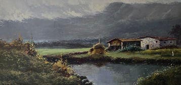 Joan Coll (1948) - Ecos de la montaña, Antiek en Kunst