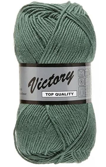 Lammy Yarns Victory - 72 Zeegroen - Zijdeglans Acrylgaren, Ophalen of Verzenden, Nieuw