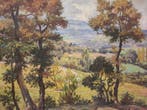 Escuela Impresionista Europea (XX) - Paisaje de mediodia