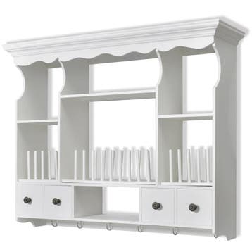 Opbergkast Keuken - MDF/Grenen | 70% Korting, Gebruikt, Wit, Minder dan 25 cm, Minder dan 100 cm