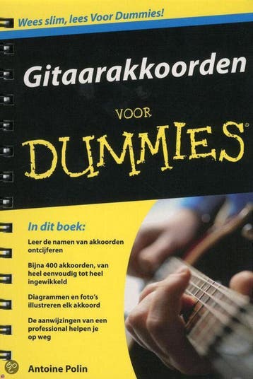 Gitaarakkoorden voor Dummies / Voor Dummies - A. Polin, Verzenden, Zo goed als nieuw, A. Polin