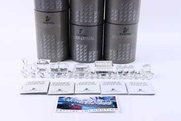Figuur - Swarovski - Trein set (Boxed + Certificate) -