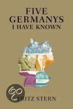 Five Germanys I Have Known 9780374155407 Fritz Stern, Verzenden, Zo goed als nieuw, Fritz Stern