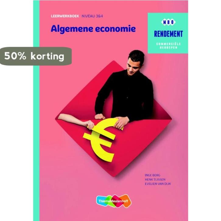 Algemene economie / Leerwerkboek niveau 3&4 / Rendement, Boeken, Studieboeken en Cursussen, Gelezen, Verzenden