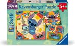 Disney - Stitch Puzzel (3x49 stukjes) | Ravensburger -, Verzenden, Nieuw