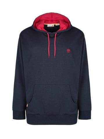 2dekans | Timberland Oyster Loopback Hoodie - Navy - Heren -, Ophalen of Verzenden, Zo goed als nieuw, Timberland