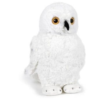 Pluche sneeuwuil knuffel - wit - 33 cm - speelgoed, Verzenden, Nieuw