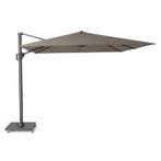 Challenger T1 premium zweefparasol 300x300 cm havanna   met, Ophalen of Verzenden, Nieuw