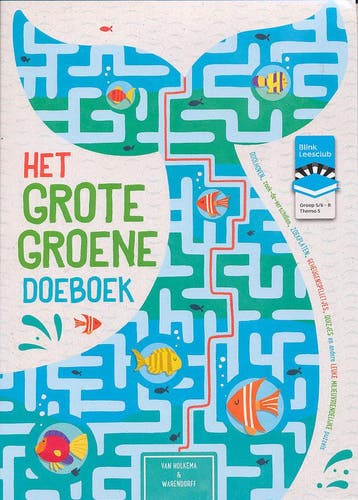 Blink leesclub Het grote groene doeboek, Verzenden, Nieuw