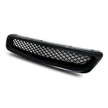 ABS Grill Type R Style Zwart Honda Civic 1996-1998, Auto-onderdelen, Carrosserie en Plaatwerk, Ophalen of Verzenden, Nieuw, Honda