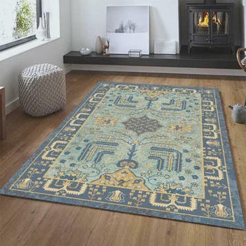 VIKAMA Retro Vloerkleed - Perzisch, Marokkaans & Turks Desig, Verzenden