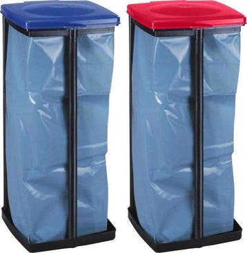 Afvalzak houder - Prullenbak - Inklapbaar - 60 Liter - 2, Ophalen of Verzenden, Nieuw