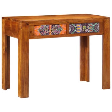 vidaXL Schrijfbureau Bruin 100 x 50 x 75 cm, Verzenden, Nieuw