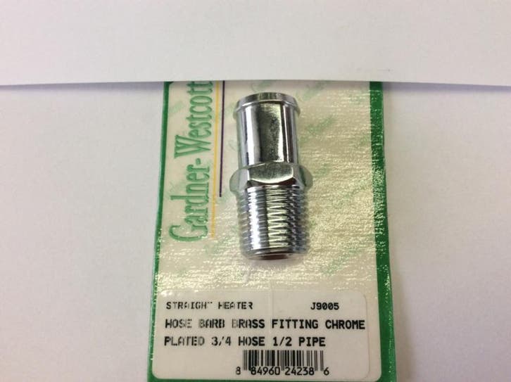 1/2 npt > 3/4 slang, Auto diversen, Overige Auto diversen, Ophalen of Verzenden