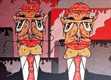 Bertrand Jost , ( 1961 ) - Sans titre - XL