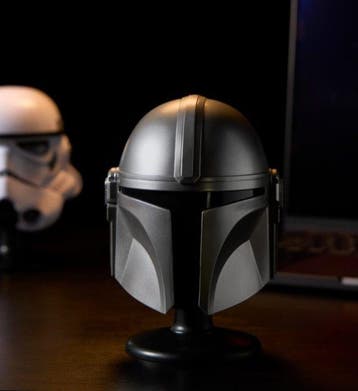Star Wars - - Film rekwisiet De Mandaloriaanse helm (in, Nieuw