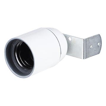 E27 fitting | Q-link (Haakse beugel, 60W, Wit), Verzenden, Nieuw