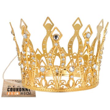 Patis Decor Taarttopper Kroon Koningin Ø 11 x (h) 9 cm, Verzenden, Nieuw