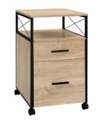 Mobiele Archiefkast met 2 Lades – 69 cm Licht Eiken, Verzenden, Nieuw