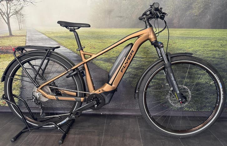 Elektrische Flyer GOROC 2 2.10 – 90NM middenmotor | E-bike, Fietsen en Brommers, Elektrische fietsen, 50 km per accu of meer, Zo goed als nieuw