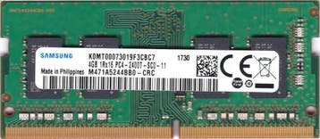 Samsung 4GB DDR4 Laptopgeheugen – 2400 MHz SODIMM |, Computers en Software, RAM geheugen, Ophalen of Verzenden, Nieuw
